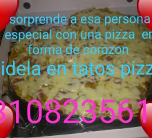 Tato's Pizza food