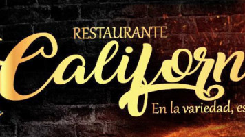 Restaurante Bar California food