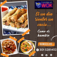 Comidas All Wok food