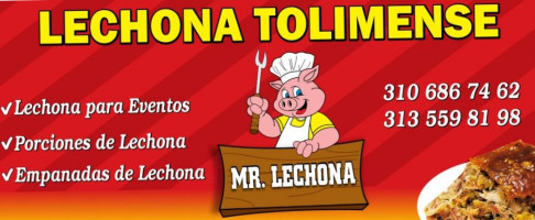 Mr Lechona Bello food