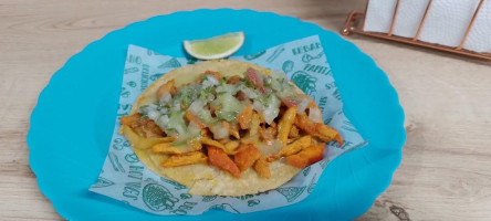 The Churro King Tacos Mexicanos food
