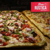 Pizza Rústica Condesa, México food