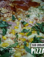 Sub Urban Pizza food