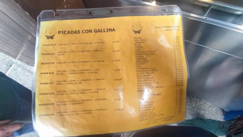 Fritangeria Y Sopas Cuatro Vientos menu