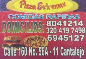 Pizza Extremax food
