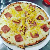 Queso Con Pizza food