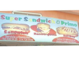 Super Sándwich El Primo food