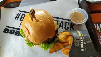 Burger Stack Pance food
