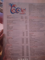 La Ola menu