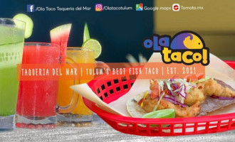 Ola Tacos Taqueria Del Mar food