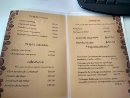 Café Aroma De Café menu