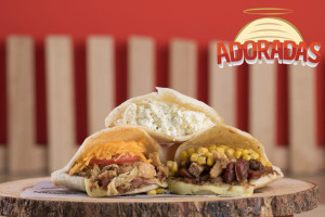 Adoradas Arepas food