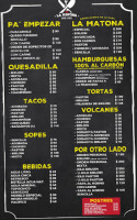 La Matona Tacos Grill inside
