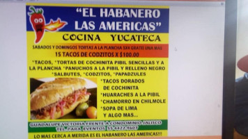 El Habanero Las Americas food