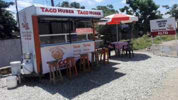 Taco Huber Food Truck inside