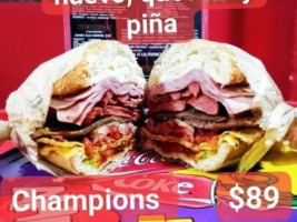 Champions Tortas food