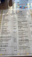 Los Girasoles Riviera menu