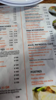 Tacos Coyoacan Queretaro menu