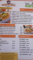 Huarachelo Del Pueblito menu
