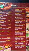 Piu Artisanal Pizza Tejeda menu