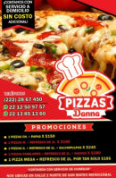 Pizzas Danna food
