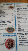 Mariscos El Corrido menu