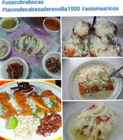 Tacos De Cabeza De Res Villa1000 food