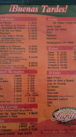 Lupita menu
