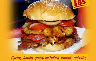 La Burger food