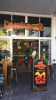 Dinoburger outside
