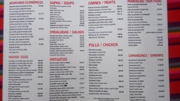 El Chefcito menu
