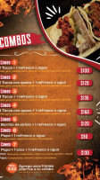 Charro Quintero menu