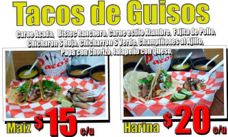 Tacos Paco´s food