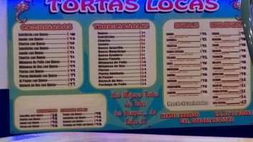 Acai Tortas Mexicanas menu