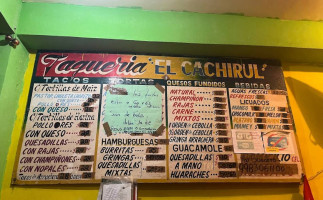 Taqueria El Cachirul food