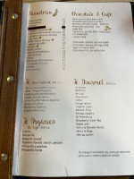 Cafe Del Puerto, México menu