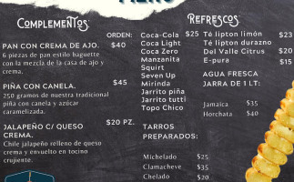 Fogon Do Brasil menu