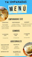 Ya Empanadas General Escobedo menu