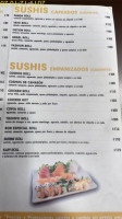 Bon Sushi menu