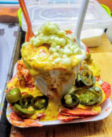 Elotes Chorreados Los Guarros food