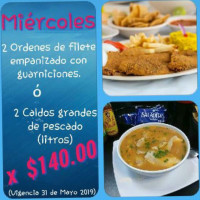 El Velero De Pancapa De Mariscos food