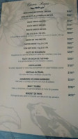 La Grelha menu