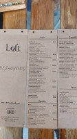 Loft Café Eventos menu
