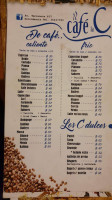 Cafe C menu