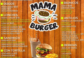 Mama Burguers food