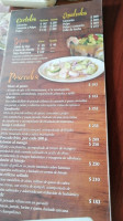 El Pargo menu