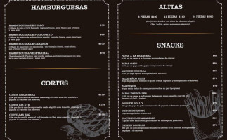 Mr.burguers Gdl menu