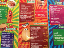 Lonches Karlo's menu