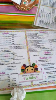 Comida Mexicana La Maria menu