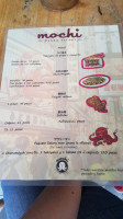 Mochi Osaka Street menu